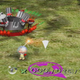 Pikmin carrying the Main Engine, the first ship part of the game